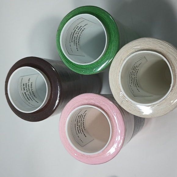 5/$20 Coats Tru-Lock Overlock Sewing 3000yds 100% Spun Polyester 1 Thread Spool - Picture 5 of 6